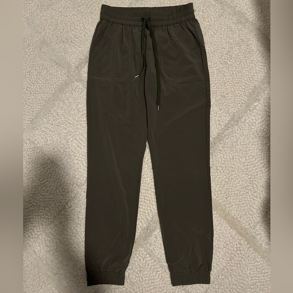 TNA Dark Khaki Green Trousers - Picture 1 of 6